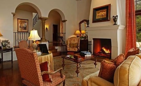 perpaduan warna cokelat dan cream