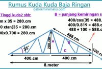 rumus kuda kuda baja ringan rumus kuda kuda baja ringan